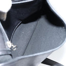 Coach Shoulder Bag Leather Black Gold Auth 142078-17