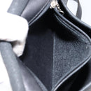 Coach Shoulder Bag Leather Black Gold Auth 142078-20