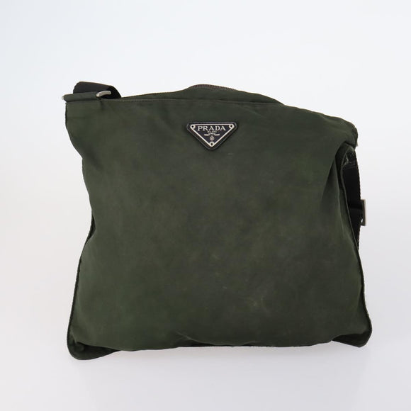 PRADA Loewe Anagram Bag Leather nylon 5 Set Black Blue Green Auth 142084