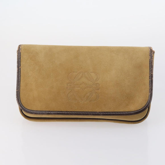 PRADA Loewe Anagram Bag Leather nylon 5 Set Black Blue Green Auth 142084