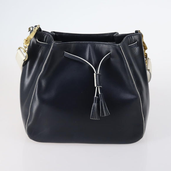 PRADA Loewe Anagram Bag Leather nylon 5 Set Black Blue Green Auth 142084