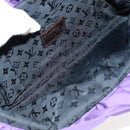 LOUIS VUITTON Monogram Satin Pochette Devi MM Bag Purple M93197 Auth 142093SAM-11