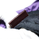 LOUIS VUITTON Monogram Satin Pochette Devi MM Bag Purple M93197 Auth 142093SAM-12