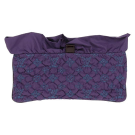 LOUIS VUITTON Monogram Satin Pochette Devi MM Bag Purple M93197 Auth 142093SAM - 0