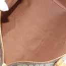 LOUIS VUITTON Monogram Graffiti Keepall 50 Boston Bag Khaki M92196 Auth 142094V-11