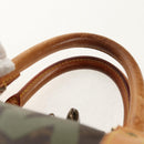 LOUIS VUITTON Monogram Graffiti Keepall 50 Boston Bag Khaki M92196 Auth 142094V-15