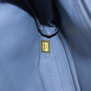 CHANEL Matelasse Chain Shoulder Bag Patent leather Purple Silver CC Auth 142098-12