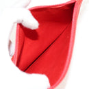 CHANEL Chain Camelia Tote Bag Caviar Skin Red Silver CC Auth 142099V-20