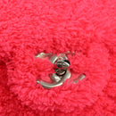 CHANEL Matelasse 25 Chain Shoulder Bag Pile Pink Silver CC Auth 142100SM-17