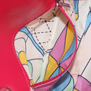 CHANEL Matelasse 25 Chain Shoulder Bag Pile Pink Silver CC Auth 142100SM-26