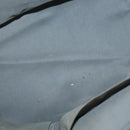 CHANEL Ultra Stitch Chain Tote Bag Calf Skin Navy Silver CC Auth 142101-17