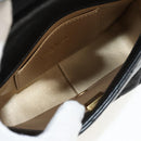 CHANEL Mini Matelasse Chain Shoulder Bag Lamb Skin Black Gold CC Auth 142102SM-22