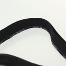 CHANEL Sports Shoulder Bag Canvas Black Silver CC Auth 142114-14