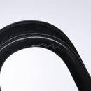 CELINE Macadam Canvas Hand Bag PVC Leather Black Gold Auth 142120-8