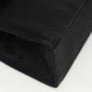 Salvatore Ferragamo Vala Shoulder Bag Satin Black Gold Auth 142122-16