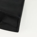 Salvatore Ferragamo Vala Shoulder Bag Satin Black Gold Auth 142122-18