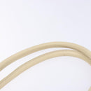 Salvatore Ferragamo Gancini Hand Bag Leather Ivory Silver Auth 142123-8