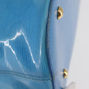 LOUIS VUITTON Epi Plage Lagoon Bay Tote Bag Blue M92470 LV Auth 142128-14