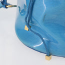 LOUIS VUITTON Epi Plage Lagoon Bay Tote Bag Blue M92470 LV Auth 142128-18