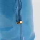 LOUIS VUITTON Epi Plage Lagoon Bay Tote Bag Blue M92470 LV Auth 142128-10