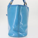 LOUIS VUITTON Epi Plage Lagoon Bay Tote Bag Blue M92470 LV Auth 142128-4