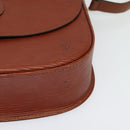 LOUIS VUITTON Epi Saint Cloud GM Shoulder Bag Brown M52193 LV Auth 142130-15