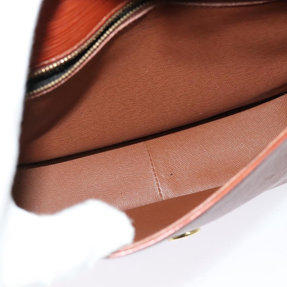 LOUIS VUITTON Epi Saint Cloud GM Shoulder Bag Brown M52193 LV Auth 142130