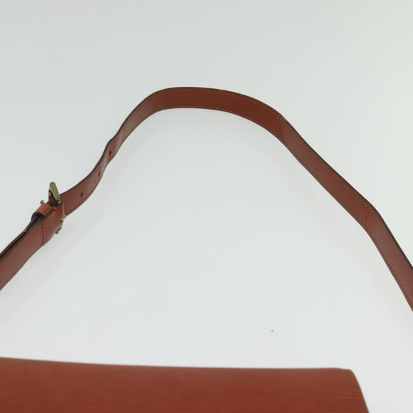 LOUIS VUITTON Epi Saint Cloud GM Shoulder Bag Brown M52193 LV Auth 142130