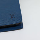 LOUIS VUITTON Epi Capuchin Shoulder Bag Blue M52345 LV Auth 142131-9