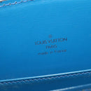 LOUIS VUITTON Epi Capuchin Shoulder Bag Blue M52345 LV Auth 142131-17