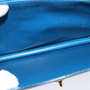 LOUIS VUITTON Epi Capuchin Shoulder Bag Blue M52345 LV Auth 142131-10