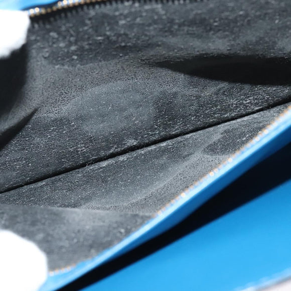 LOUIS VUITTON Epi Capuchin Shoulder Bag Blue M52345 LV Auth 142131