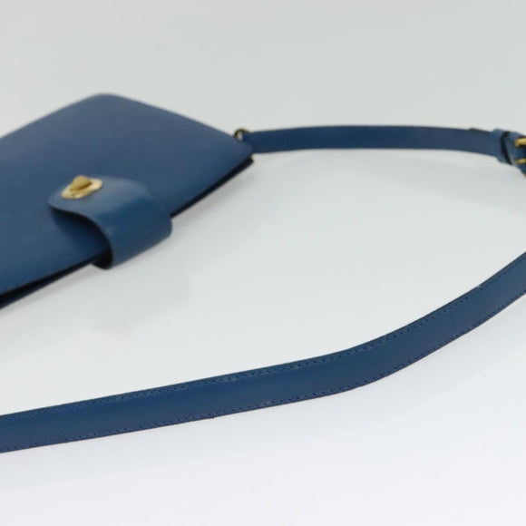 LOUIS VUITTON Epi Capuchin Shoulder Bag Blue M52345 LV Auth 142131