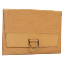 LOUIS VUITTON Epi Jena Clutch Bag Beige M52726 LV Auth 142132-1