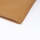 LOUIS VUITTON Epi Jena Clutch Bag Beige M52726 LV Auth 142132-11
