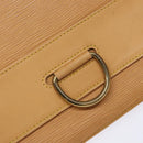 LOUIS VUITTON Epi Jena Clutch Bag Beige M52726 LV Auth 142132-12