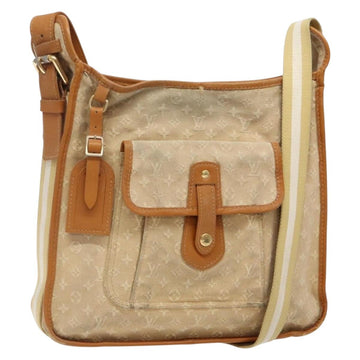 LOUIS VUITTON Monogram Mini Buzas Marie Kate Bag Beige M92323 LV Auth 142135
