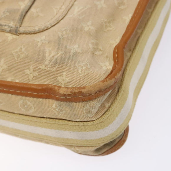 LOUIS VUITTON Monogram Mini Buzas Marie Kate Bag Beige M92323 LV Auth 142135