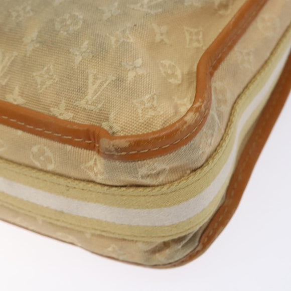 LOUIS VUITTON Monogram Mini Buzas Marie Kate Bag Beige M92323 LV Auth 142135