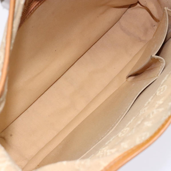 LOUIS VUITTON Monogram Mini Buzas Marie Kate Bag Beige M92323 LV Auth 142135