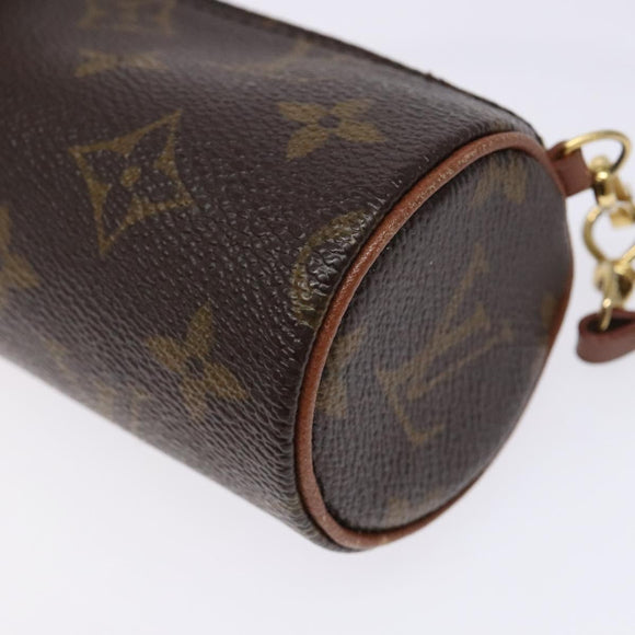 LOUIS VUITTON Monogram Papillon Pouch LV Auth 142143