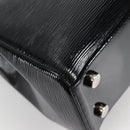 LOUIS VUITTON Epi Blair MM Hand Bag 2way Noir Electric M40328 LV Auth 142145V-16