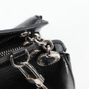 LOUIS VUITTON Epi Blair MM Hand Bag 2way Noir Electric M40328 LV Auth 142145V-10