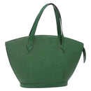 LOUIS VUITTON Epi Saint Jacques Hand Bag Green M52274 LV Auth 142146-1