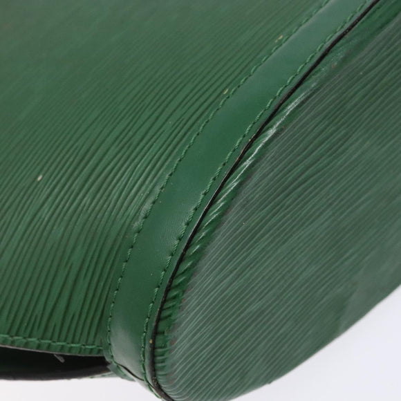 LOUIS VUITTON Epi Saint Jacques Hand Bag Green M52274 LV Auth 142146