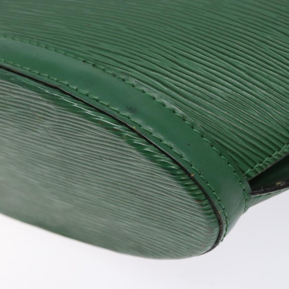 LOUIS VUITTON Epi Saint Jacques Hand Bag Green M52274 LV Auth 142146