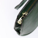 LOUIS VUITTON Epi Saint Jacques Hand Bag Green M52274 LV Auth 142146-10