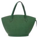 LOUIS VUITTON Epi Saint Jacques Hand Bag Green M52274 LV Auth 142146-13
