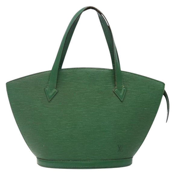 LOUIS VUITTON Epi Saint Jacques Hand Bag Green M52274 LV Auth 142146