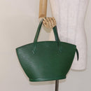 LOUIS VUITTON Epi Saint Jacques Hand Bag Green M52274 LV Auth 142146-23